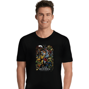 Shirts Premium Shirts, Unisex / Small / Black Super HB Heroes