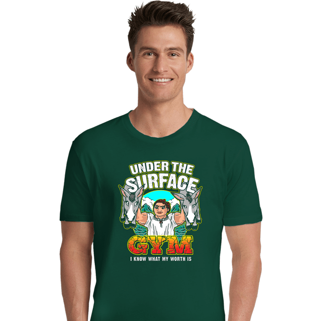 Shirts Premium Shirts, Unisex / Small / Forest Luisa's Gym (Green)
