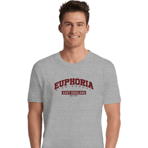 Secret_Shirts Premium Shirts, Unisex / Small / Sports Grey Euphoria High School