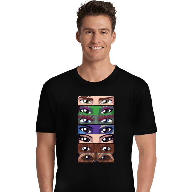 Daily_Deal_Shirts Premium Shirts, Unisex / Small / Black Guardian Eyes