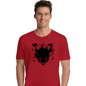 Shirts Premium Shirts, Unisex / Small / Red Devilman