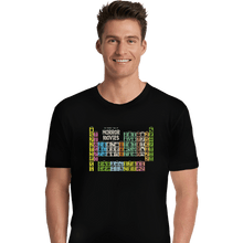 Load image into Gallery viewer, Secret_Shirts Premium Shirts, Unisex / Small / Black Periodic Table Of Horror
