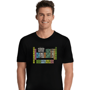 Secret_Shirts Premium Shirts, Unisex / Small / Black Periodic Table Of Horror