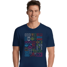 Load image into Gallery viewer, Daily_Deal_Shirts Premium Shirts, Unisex / Small / Navy Nostalgic Doodles
