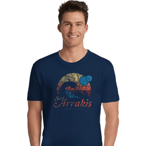 Shirts Premium Shirts, Unisex / Small / Navy Surf Arrakis
