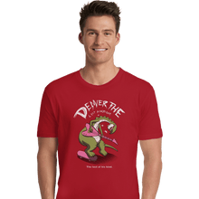 Load image into Gallery viewer, Shirts Premium Shirts, Unisex / Small / Red Last Dinosaur Vs The World
