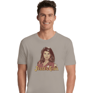 Shirts Premium Shirts, Unisex / Small / Sand Jesse's Girl