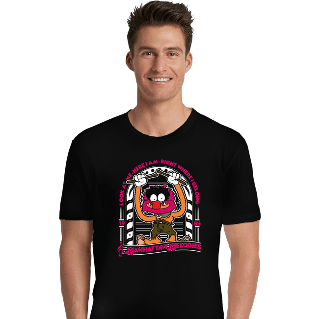 Shirts Premium Shirts, Unisex / Small / Black Animal Melodies