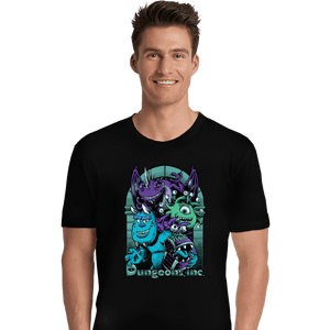Daily_Deal_Shirts Premium Shirts, Unisex / Small / Black Dungeons Inc