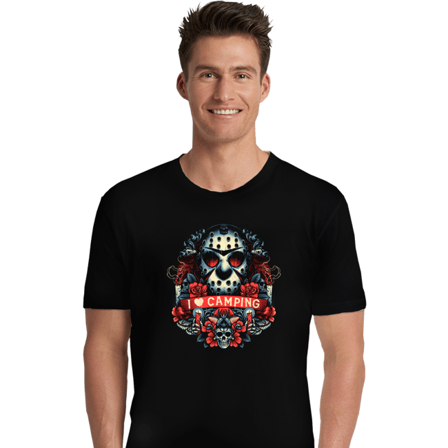 Shirts Premium Shirts, Unisex / Small / Black Symbol Of The Camper