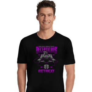 Shirts Premium Shirts, Unisex / Small / Black Decepticons Retreat