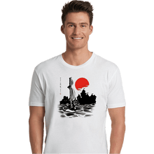 Load image into Gallery viewer, Shirts Premium Shirts, Unisex / Small / White Red Sun Hero
