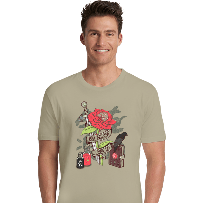 Secret_Shirts Premium Shirts, Unisex / Small / Natural Roll Initiative