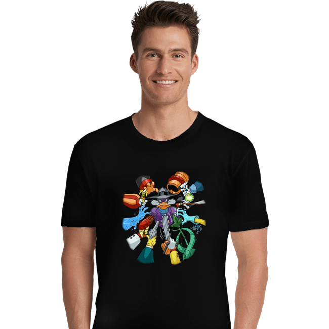 Secret_Shirts Premium Shirts, Unisex / Small / Black DarkWing Duck!