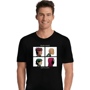 Daily_Deal_Shirts Premium Shirts, Unisex / Small / Black Squid Gamez