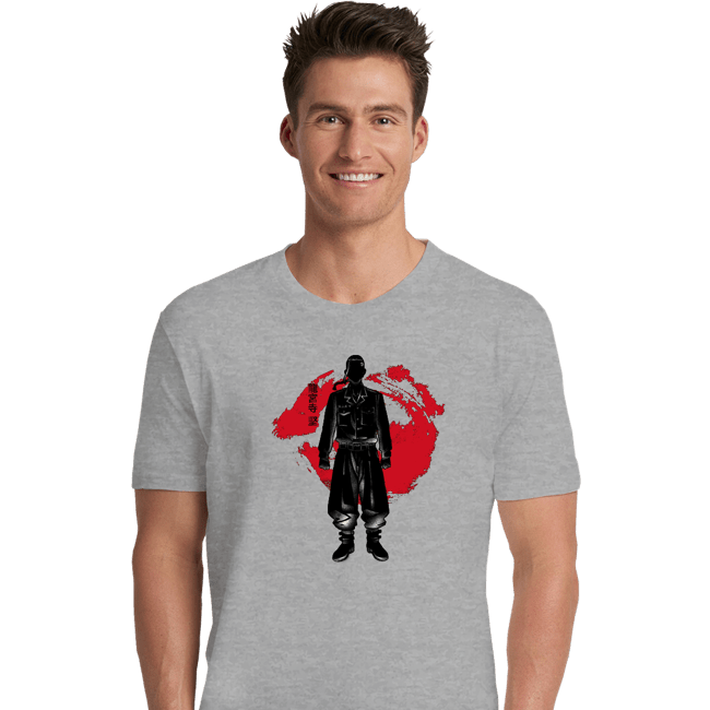 Shirts Premium Shirts, Unisex / Small / Sports Grey Crimson Ken Ryuguji