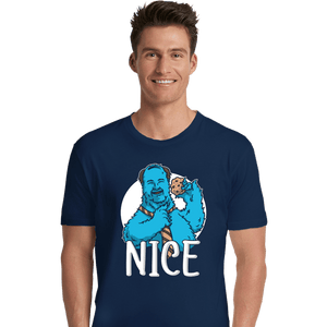 Shirts Premium Shirts, Unisex / Small / Navy Kevin Monster
