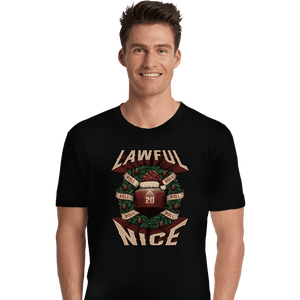 Shirts Premium Shirts, Unisex / Small / Black Lawful Nice Christmas