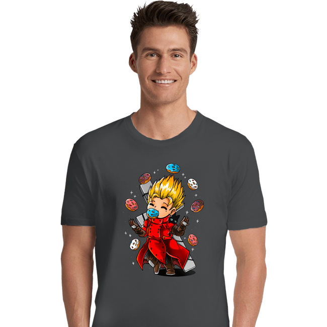 Daily_Deal_Shirts Premium Shirts, Unisex / Small / Charcoal King Of Donuts