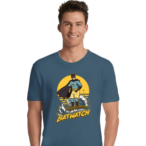 Daily_Deal_Shirts Premium Shirts, Unisex / Small / Indigo Blue Batwatch