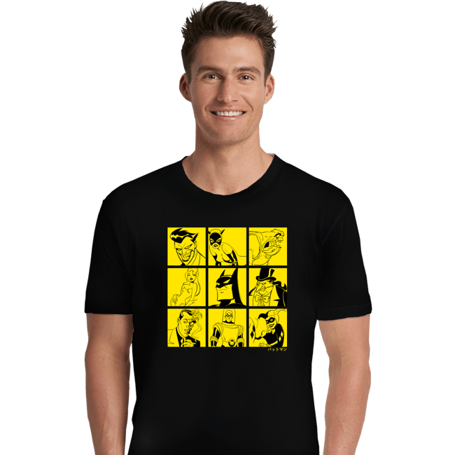 Daily_Deal_Shirts Premium Shirts, Unisex / Small / Black Batman Villains'