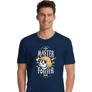 Shirts Premium Shirts, Unisex / Small / Navy He-Man Forever
