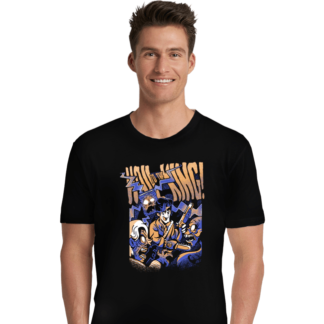 Daily_Deal_Shirts Premium Shirts, Unisex / Small / Black Hail Baby