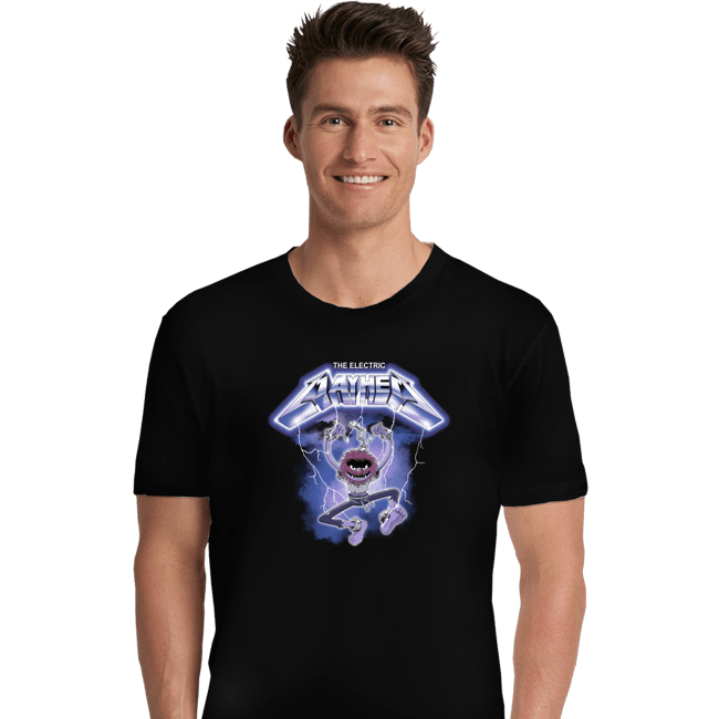 Daily_Deal_Shirts Premium Shirts, Unisex / Small / Black The Electric Mayhem Metal
