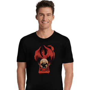 Shirts Premium Shirts, Unisex / Small / Black Red Pocket Gaming