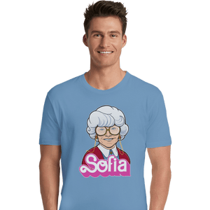 Shirts Premium Shirts, Unisex / Small / Powder Blue Sophia