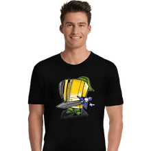 Load image into Gallery viewer, Shirts Premium Shirts, Unisex / Small / Black 8-Bit Hero
