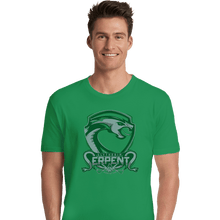 Load image into Gallery viewer, Shirts Premium Shirts, Unisex / Small / Irish Green Slytherin Serpents
