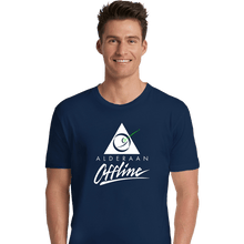 Load image into Gallery viewer, Shirts Premium Shirts, Unisex / Small / Navy Planet Offline
