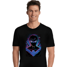 Load image into Gallery viewer, Daily_Deal_Shirts Premium Shirts, Unisex / Small / Black Glitch Nightwing
