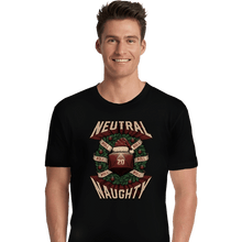 Load image into Gallery viewer, Shirts Premium Shirts, Unisex / Small / Black Neutral Naughty Christmas
