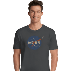 Shirts Premium Shirts, Unisex / Small / Charcoal Martian Navy