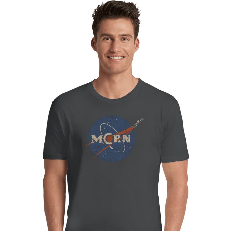 Shirts Premium Shirts, Unisex / Small / Charcoal Martian Navy