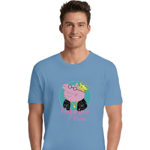Shirts Premium Shirts, Unisex / Small / Powder Blue Notorious PIG