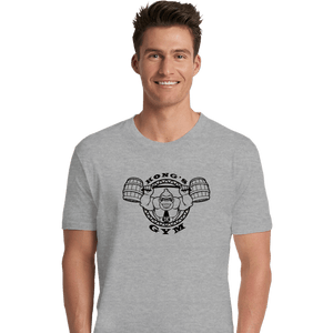 Shirts Premium Shirts, Unisex / Small / Sports Grey Kong's Gym