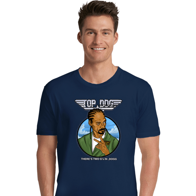 Daily_Deal_Shirts Premium Shirts, Unisex / Small / Navy Top Dogg