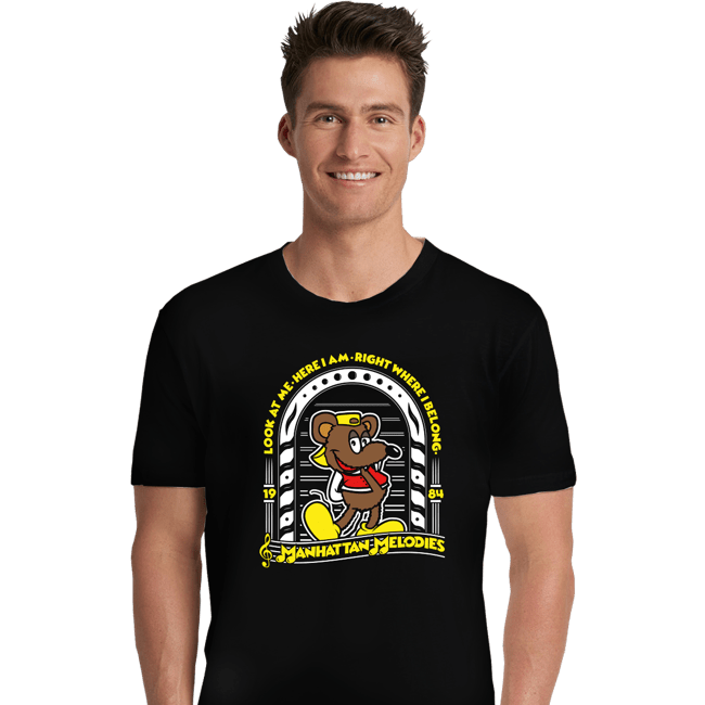 Shirts Premium Shirts, Unisex / Small / Black Rizzo Melodies