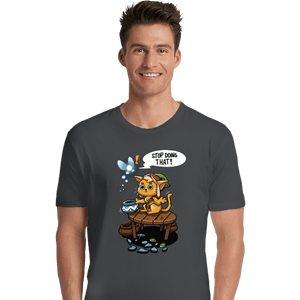 Secret_Shirts Premium Shirts, Unisex / Small / Charcoal Stop Doing That!