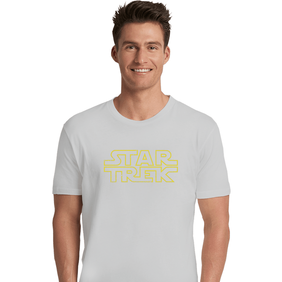 Shirts Premium Shirts, Unisex / Small / White Star Trek Logo