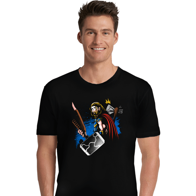 Daily_Deal_Shirts Premium Shirts, Unisex / Small / Black The Hammer Returns