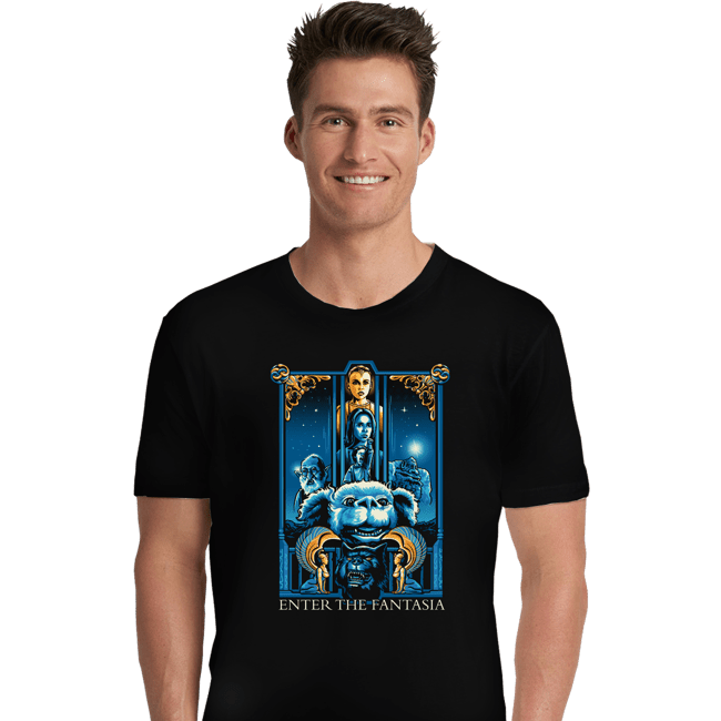 Daily_Deal_Shirts Premium Shirts, Unisex / Small / Black Enter The Fantasia