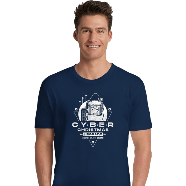 Shirts Premium Shirts, Unisex / Small / Navy Christmas Upgrade