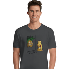 Load image into Gallery viewer, Shirts Premium Shirts, Unisex / Small / Charcoal Here&#39;s Pineapple
