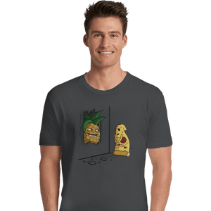 Shirts Premium Shirts, Unisex / Small / Charcoal Here's Pineapple