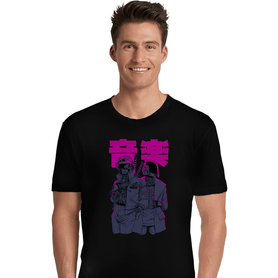 Sold_Out_Shirts Premium Shirts, Unisex / Small / Black Daft Cyberpunk