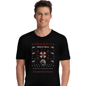 Shirts Premium Shirts, Unisex / Small / Black Nemesis Christmas Ugly Sweater